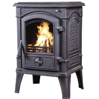 Печь-камин SVEN BLACK ― Для дома и дачи