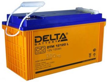 Аккумулятор Delta DTM 12120 L  ― Для дома и дачи